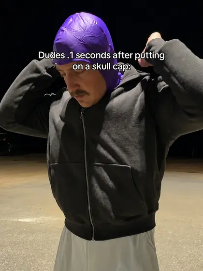 Skull Cap AI reference video by @noah.grant16